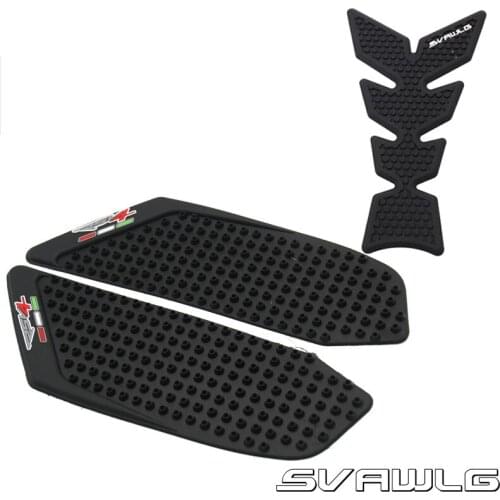 Motorcycle Tank Pad Protector Sticker Decal Gas Fuel Knee Grip Traction Side For Aprilia RSV4 2010 2011 2012 2013 2014 2015 2017