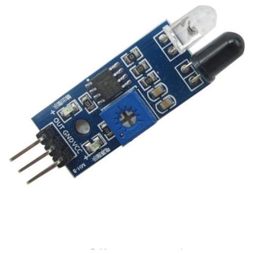 2 pcs New Obstacle Avoidance Sensor Reflection Photoelectric Module Infrared Sensor