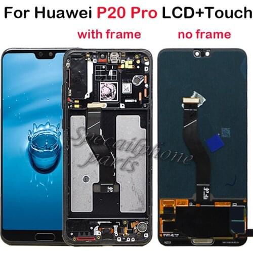 For Huawei P20 Pro LCD with frame Display Screen Touch Digitizer Assembly for huawe P20 Pro CLT-AL01 Lcd P20 Plus Display
