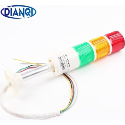 3 color LTA Vertical Industrial Multilayer Stack light Lamp Signal Tower Alarm caution light Flash Industrial Tower LED 12-24V