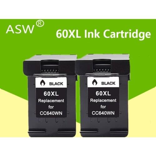 ASW 60XL ink cartridges For HP60 XL for HP Deskjet C4685 C4688 C4798 C4799 D110a ENVY 100 110 111 114 120 121 F2480 F2420 F4480