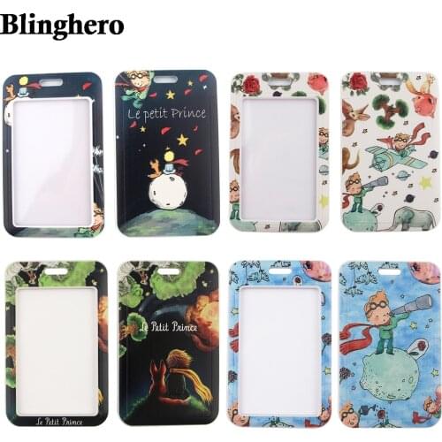 CB315 The Little Prince and the Fox ID Card Holder Badge Holder Name Identification Business Exhibit Office School Accessories
