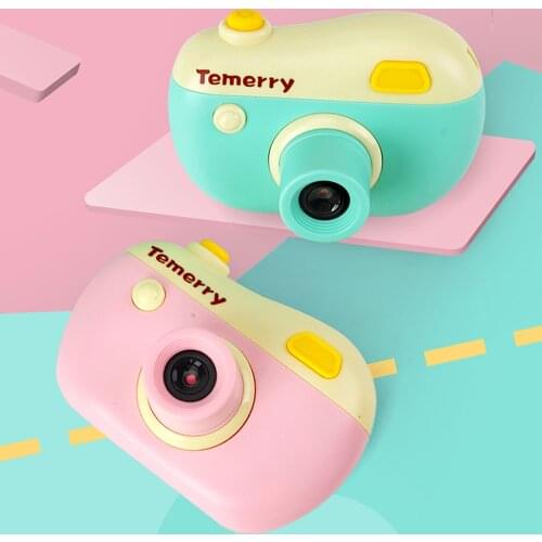 Kids Candy Color Mini Digital Camera USB Rechargeable Electronic Photography Video Recorder Camcorder Built in Game Camera Toy