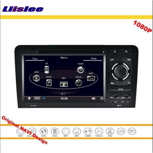 For Audi A3 2011~2016 Stereo Radio CD DVD Player GPS Map Nav Navigation 1080P HD Screen System Original NAVI Design
