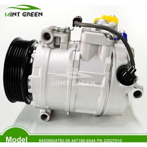 For air compressor car for car BMW high quality OEM 64526924792-05 447190-9344 PN 22527010