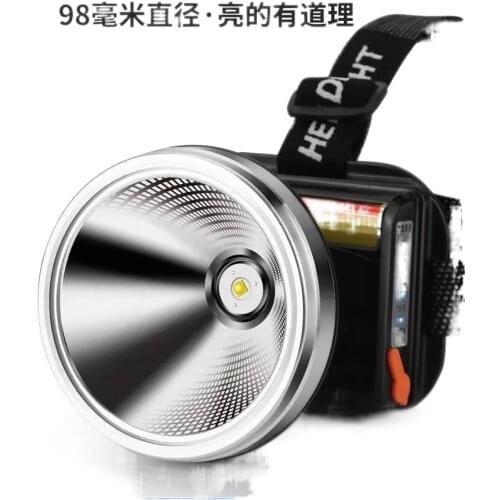 The head-mounted headlight glare charging 9923 bright LED long-range high-power xenon long life