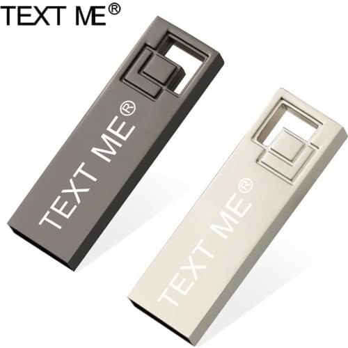 TEXT ME usb 2.0 memory card 32GB 16GB 8GB 4GB pendrive 64GB Creative Rectangle U Disk