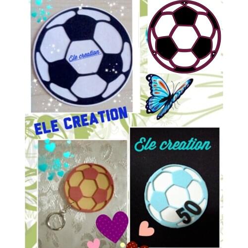 Football Cutting Dies Birthday Party Metal Cutting Dies Stencils For DIY Scrapbooking Album Stamp Paper Card Embossing Mold