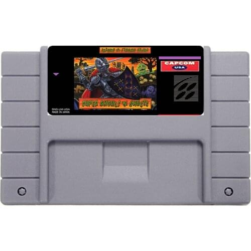 Hot Selling 16bit 46pin Super Game Card - Super Ghouls'n Ghosts