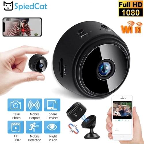 HD 1080P Mini Wireless WiFi IP P2P IR Night Vision Video Motion Detection Home Baby Pet Security Micro Surveillance CCTV Camera
