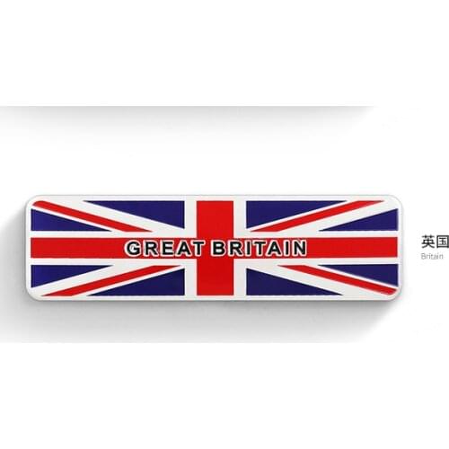 Metal England UK Flag Auto Emblem Badge Motorcycle Decals Sticker Fairing Car Accessories