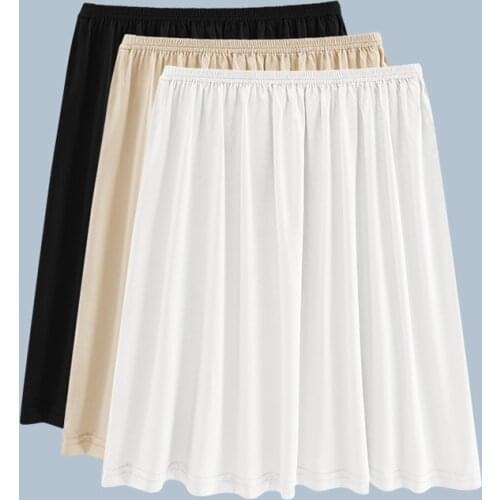 Modal Skirts Womens Mini Pleated Skirt Black Skirts Women 2019 Summer new Casual A-Line Skirts Womens