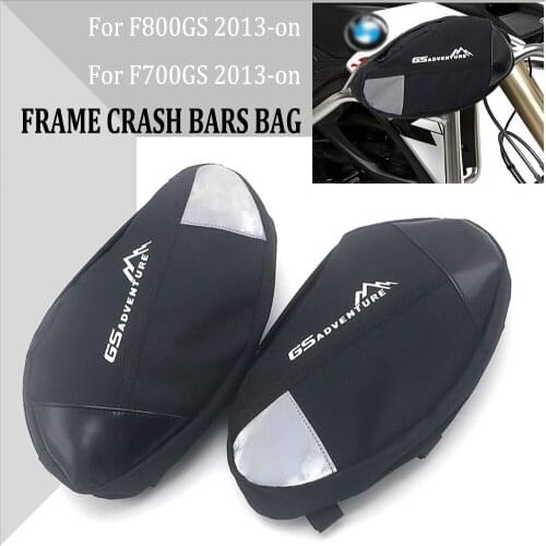 Motorcycle Upper Crash Bars Bags FOR BMW F800GS F700GS 2013-on 2014 2015 2016 2017 2018 2019 2020 F 800 GS F 700 GS Frame Bag