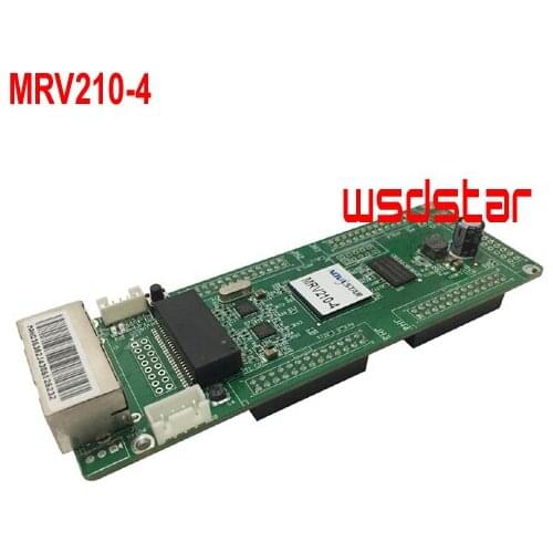 MRV210-4 LED receiving card MRV210 RGB LED display synchronous receiving card Support temperature monitoring