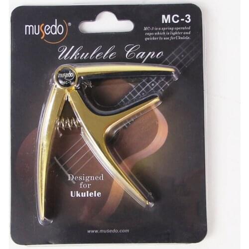 Musedo mc-3 Guitar Capo for Ukelele and Small Size Instruments Ukulele Capo