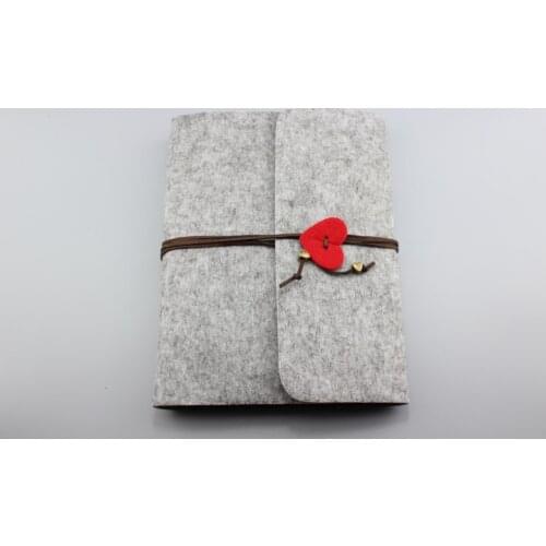 New Three Size 5" 10" 12" Inch Velvet Felt Cover Handmade DIY Vintage Photo Album Home Decoration Birthday Gift