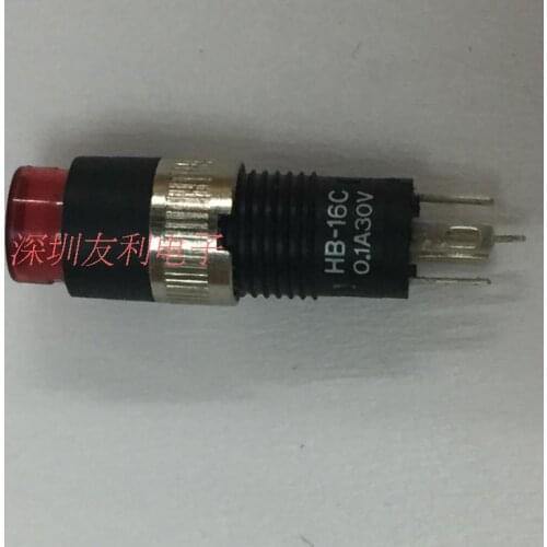 NKK switches HB-16C Push button for Ford car radio audio illuminate red