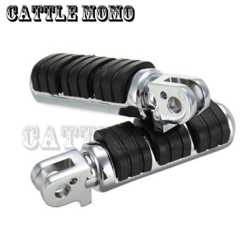 Motorcycle Front Rear Foot peg FootPeg Footrest For Triumph SpeedMaster 2003-2014 Bonneville America 02-14 Thunderbird 95-03