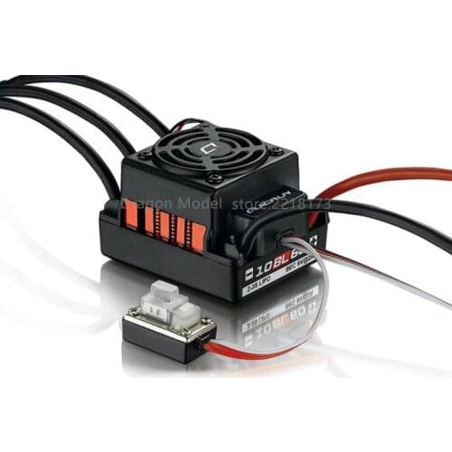 HobbyWing QuicRun WP 10BL60 Brushless Waterproof 60A ESC For 1/10 RC Car Buggy Truck Monster Truggy Rock Crawler RC4WD