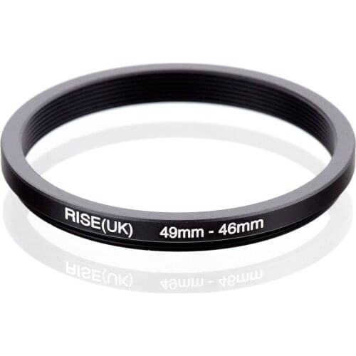 RISE(UK) 49mm-46mm 49-46 mm 49 to 46 Step down Filter Ring Adapter