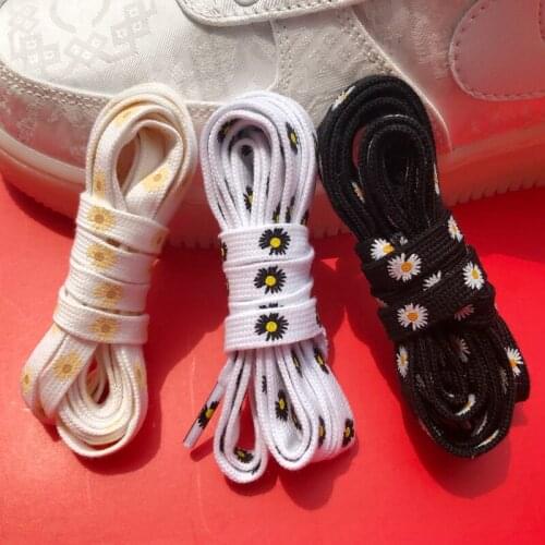 Chrysanthemum shoelaces AF1 mens and womens high and low for plate printed cloth shoes with decorative AJ1 PARA, whose 1.0 120