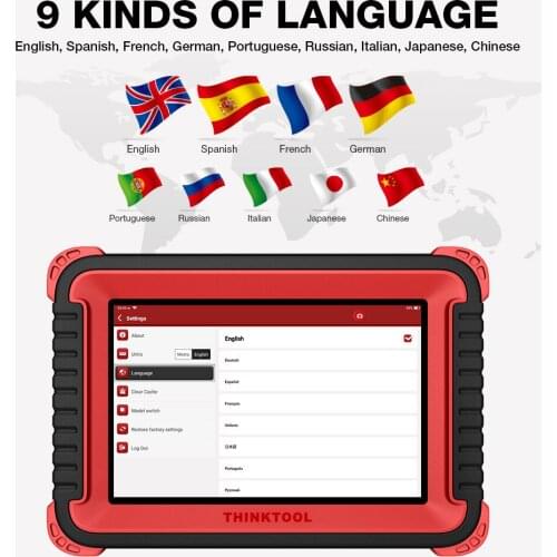 High quality Thinktool pro car fault detector maintenance resetting instrument professional full systems diagnostic Think tool