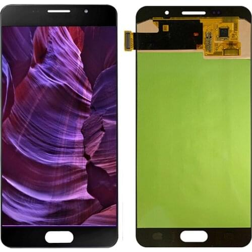 Tested Super AMOLED For Samsung A5 2016 A510 LCD Display Burn Shado A5 2016 A510F Display LCD Screen Touch Digitizer Assembly