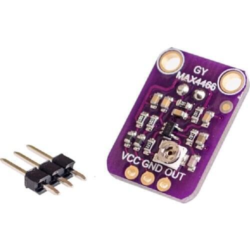 1pcs X GY-MAX4466 electret microphone amplifier MAX4466 adjustable