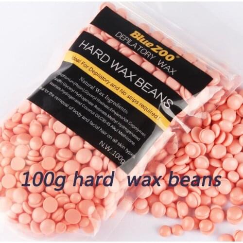 100g Wax Beans Depilatory Cire Epilation No Strip Hair Removal Bean Depiladora Facial Waxing Kit for Men and Women Beauty