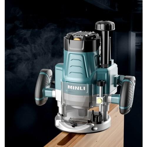2200W Woodworking Electric Router trimmer Wood Milling Engraving Trimming machine Hand Carving Carpentry