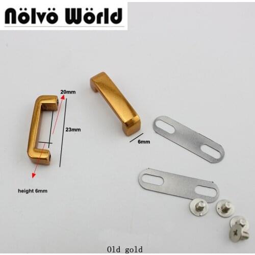 30pcs DIY handbag/bag old silver,old gold metal accessory,arch bridge connector hanger