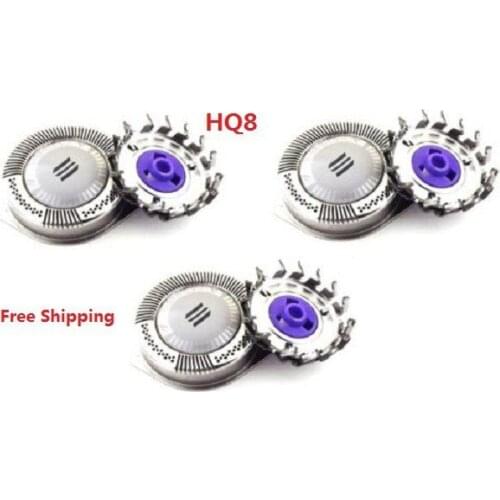 6pcs Brand New Replacement HQ8 Shaver Head for Philips HQ8 Razor Blade Head for Philips HQ8 HQ6075 HQ6090 HQ7340 PT725 PT730