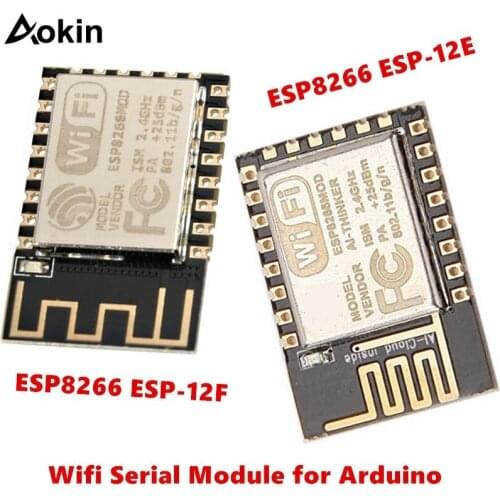 ESP8266 ESP-12E ESP12E ESP12F ESP-12F Wifi Serial Module Board for Arduino Wireless Transceiver Remote Port Network Development