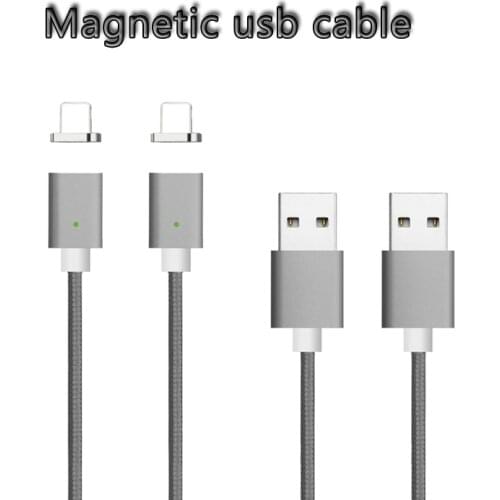 Mobile Phone Accessories USB Magnetic Cable For iPhone 11 Pro Charging Wire, Magnetic Charger For iPhone SE 2020 USB Cable