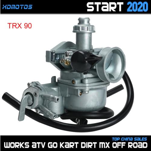 Motorcycle Carb 20mm Carburetor For Honda Sportrax 90 TRX 90 TRX90 ATV Quad Parts Carb 1993 - 2005