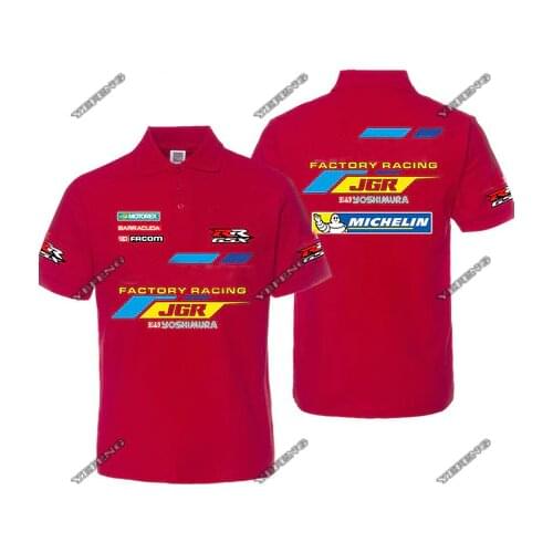 New 3 Colors For SUZUKI Mens Polo Shirt Moto GP Summer Casual Fashion Round Neck Streetwear Tops Clothing Superbike T-shirt