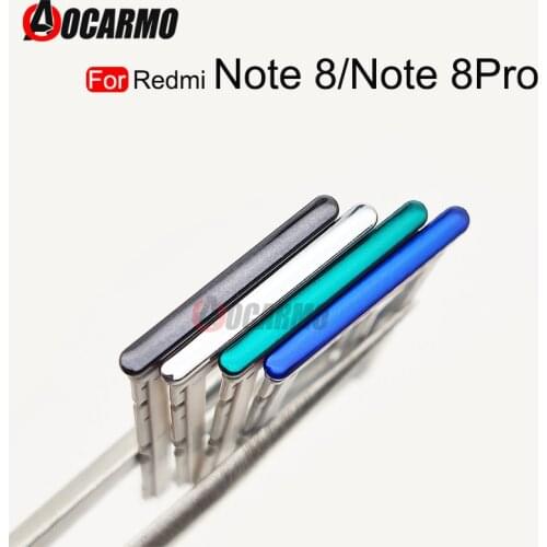 New Sim Tray For Xiaomi Redmi Note 8 Pro Note8 SIM Card Tray Slot Holder Adapter Socket Replacement Parts