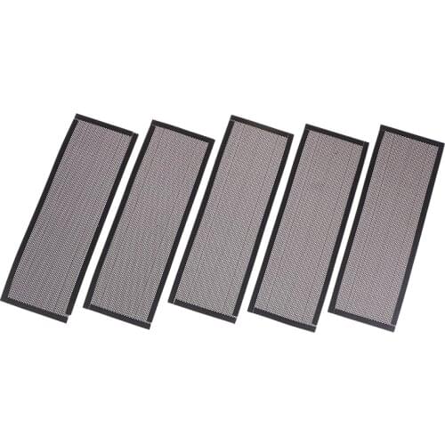 5PCS New Arrival Practical PVC Dust Filter Universal DIY Shield Back Plate For Computer Chassis I/O
