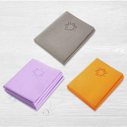 Folding Yoga Mat Durable Sports Gymnastics Pilates Pads Thick Portable Non Slip Exercise Mat With Bag For Exercise Fitness Gym