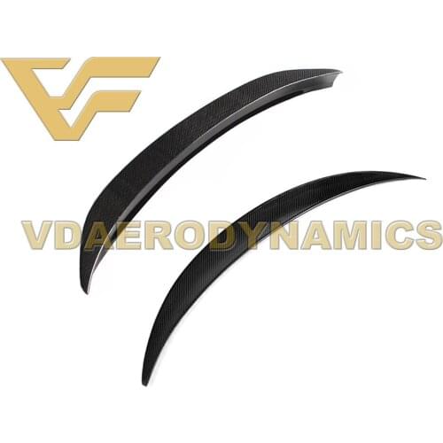 Suitable For 08-14 BMW E71 X6 X6M xDrive 30i 30d 35i 35d 40d 50i VAD-P Carbon Fiber Rear Middle Wing Spoiler 2 styles to PICK