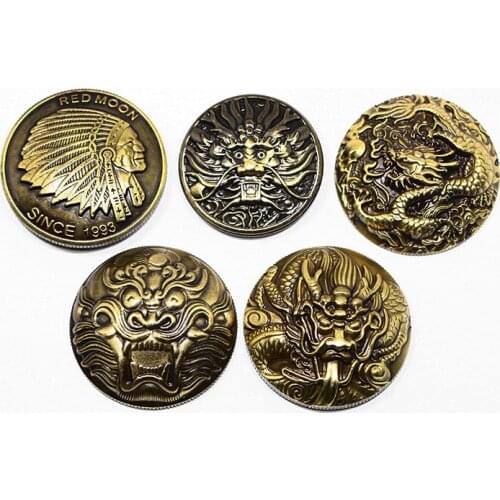 Solid brass Antiqued Bronze Metal With Bead Decoration for Leathercraft Bag Snap Fastener Leather Sewing wallet accessories