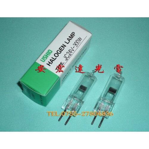 Ushio halogen bulb jc24v300w , pg lamp bulb