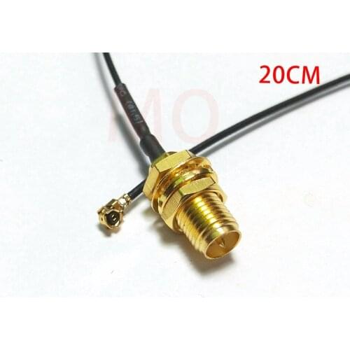 3000PCS lot Cable IPX to RP-SMA Jack Male SMA to IPX 1.13 New