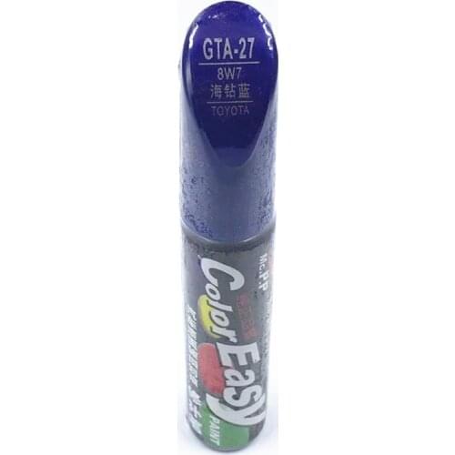 Car scratch repair pen, auto paint pen gray metalic GTA-27 for Toyota Vios Corolla Reiz vois highlander Crown RAV4 Camry Yaris