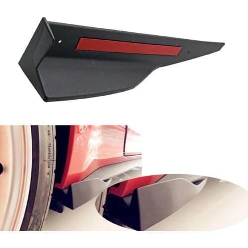 Car Side Skirt Rocker Splitters Winglet Wings Diffuser For Ford Mustang ROUSH 2015+ Anti-crash Modified Car Body Side Skirt