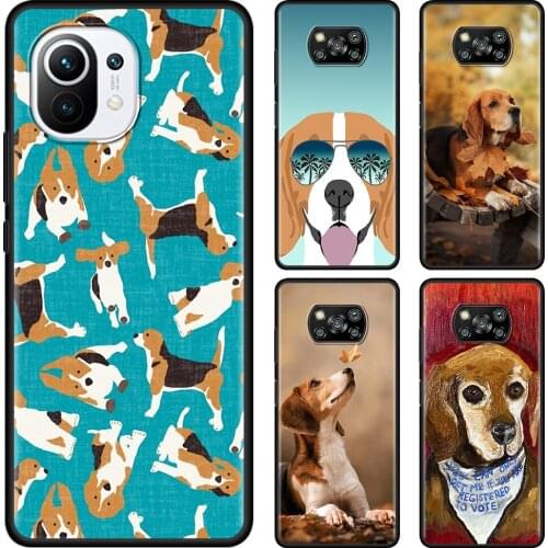 Beagle Smartphone Case For xiaomi mi 11 Ultra 10 10T 9T Pro 10S 8 Lite A3 Cover TPU Shell Soft Funda Silicon Coque