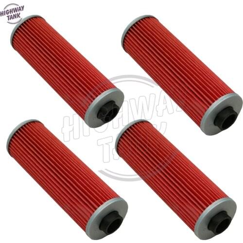 4 Pcs Motorcycle Engine Oil Filter Case for BMW R100R R100RS R100RT R100S R45 R45N R50/5 R60 R65 R65LS