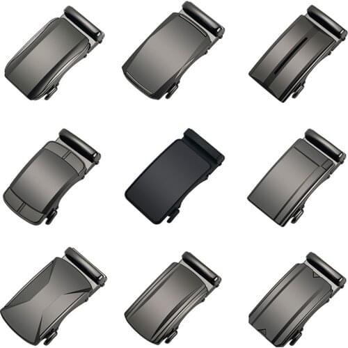 New Genuine Mens Belt Head, Belt Buckle,Leisure Belt Head Business Accessories Automatic Buckle 3.5CM Men Luxury Fashion Belts