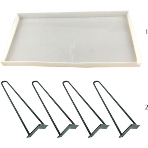 Silicone Mold with Table Legs for Resin River Table Making Form Resin Casting Jewelry Making Home Decoration 40GB