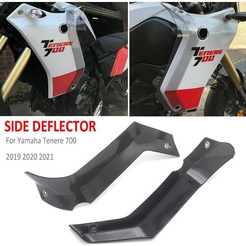 Motorcycle WindScreen Ventilation Plate Side Panels Deflector For Yamaha XTZ700 TENERE 700 Tenere700 XT700Z T 7 2019 2020 2021